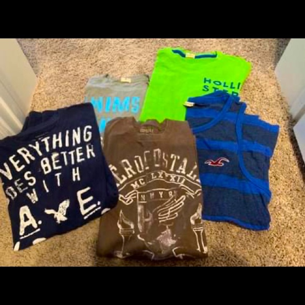 Size medium Boys shirts